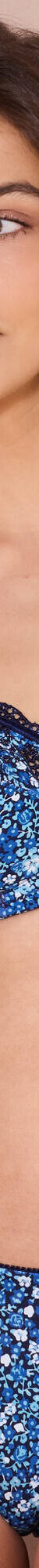 Soutien gorge imprimé fleuri  brodé Olbia - avec armatures (bleu) Soutien gorge imprimé fleuri  brodé Olbia - avec armatures (bleu)